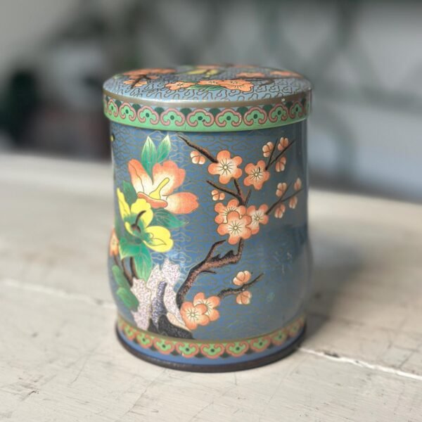 Vintage Biscuit Tea or Sweets Tin Daher Design