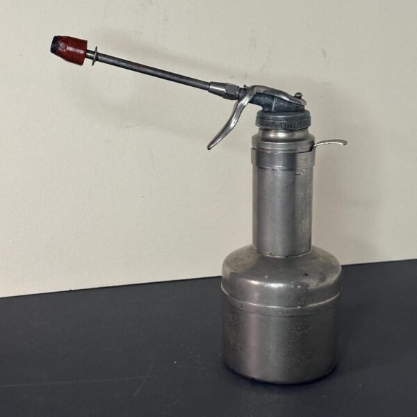Vintage Plews Oil Can Oiler Pump Trigger Made in USA
