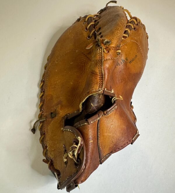 1940s MacGregor Goldsmith Three Finger 1st Baseman's Glove