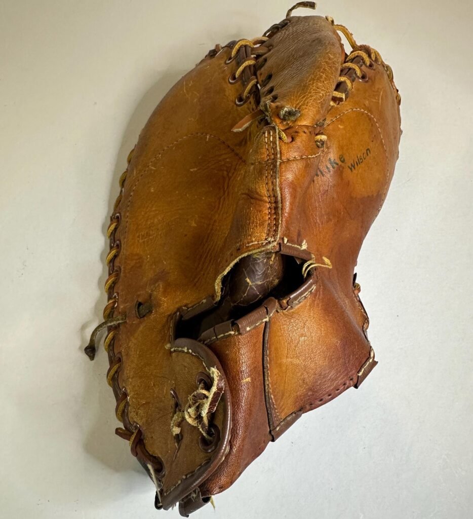 1940s MacGregor Goldsmith Three Finger 1st Baseman's Glove