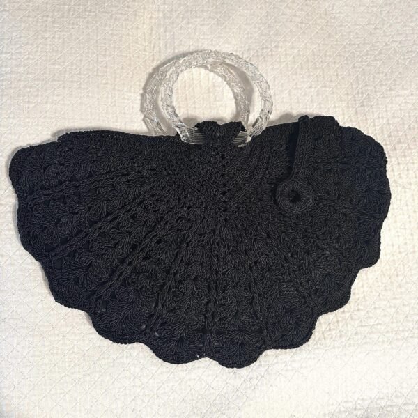 1945 Handmade Clam Purse a Crafting Project out of the Jack Frost Yarn Company Instruction Book