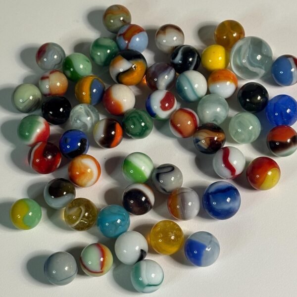 50 Vintage Marbles by a Variety of Marble Companies